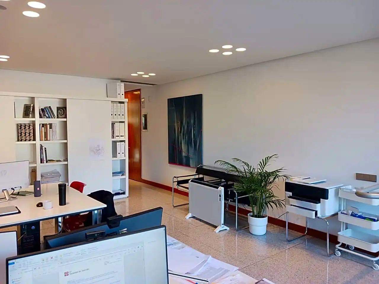 Büro zur Miete in Madrid mit Klimaanlage und Heizung