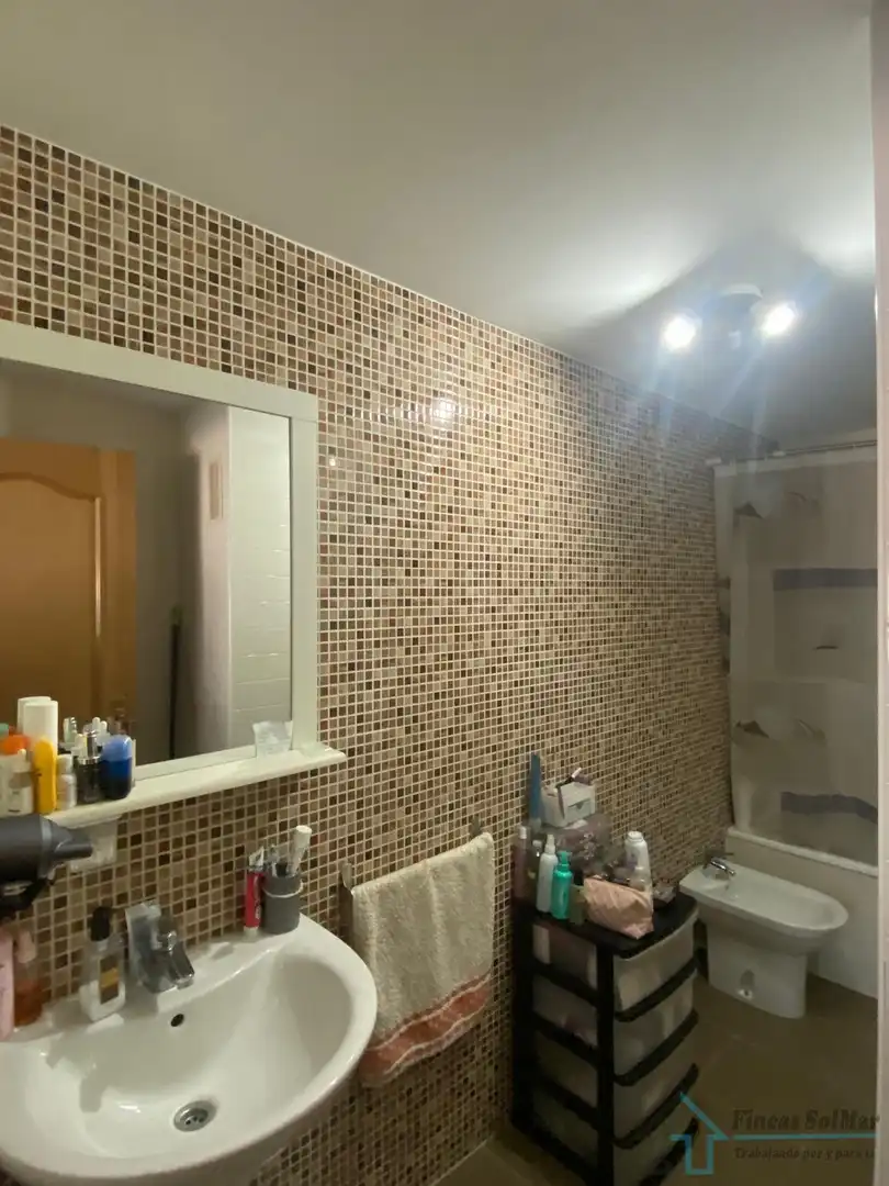 Bathroom of Flat for sale in Castellón de la Plana / Castelló de la Plana  with Terrace and Alarm