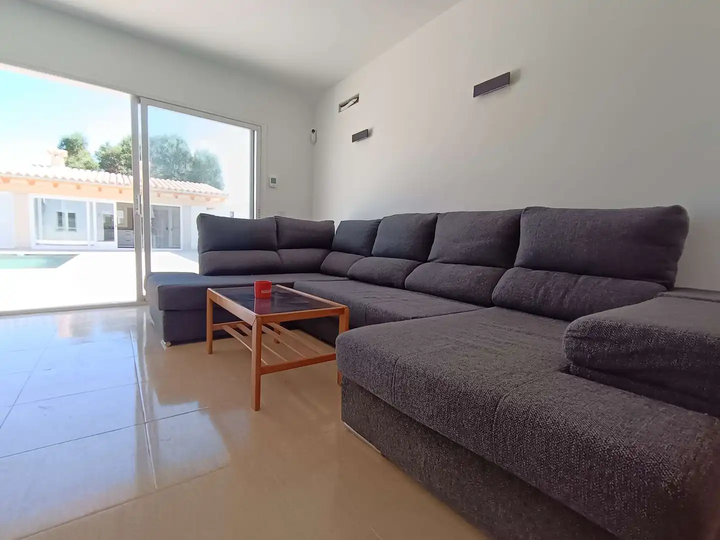 Living room of Ground floor for rent in Llubí  with Air Conditioner, Heating and Terrace