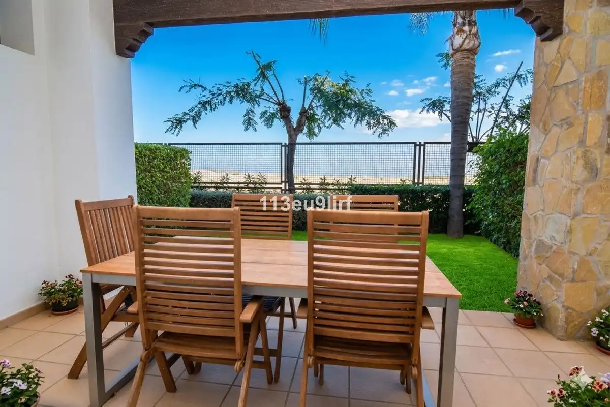 Terraza de Casa adosada de alquiler en Mijas con Aire acondicionado, Calefacción y Jardín privado