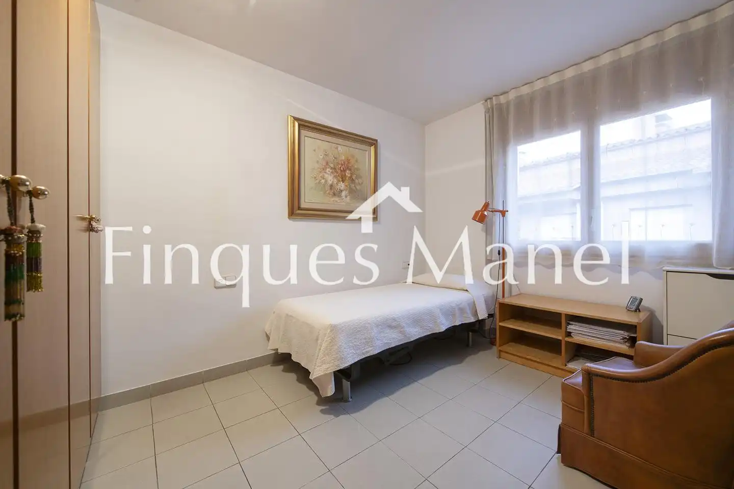 Schlafzimmer von Wohnung zum Verkauf in Banyoles mit Klimaanlage und Terrasse