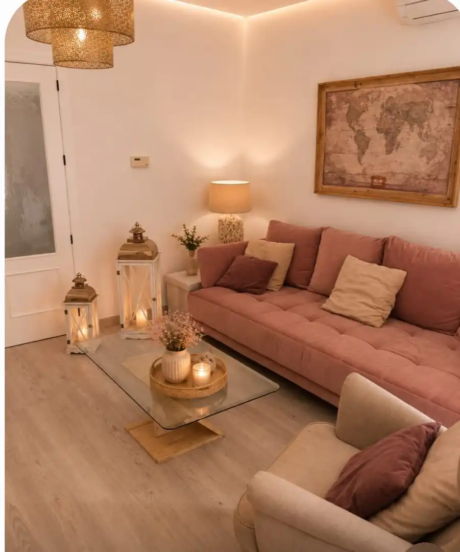 Living room of Flat for rent in Úbeda  with Air Conditioner, Terrace and Storage room