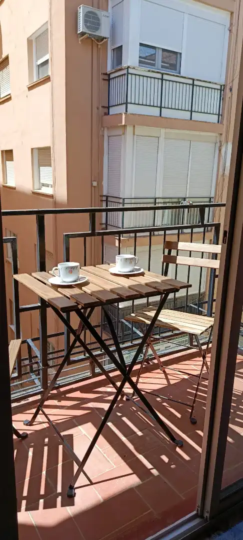 Balcony of Flat for rent in Granada  with Furnished, Oven and Washing machine