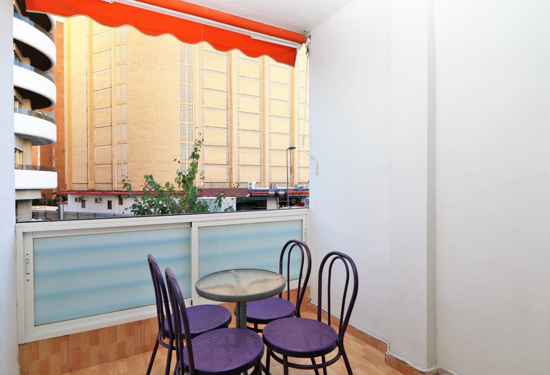 Balcony of Apartment for sale in Benidorm  with Air Conditioner, Heating and Terrace