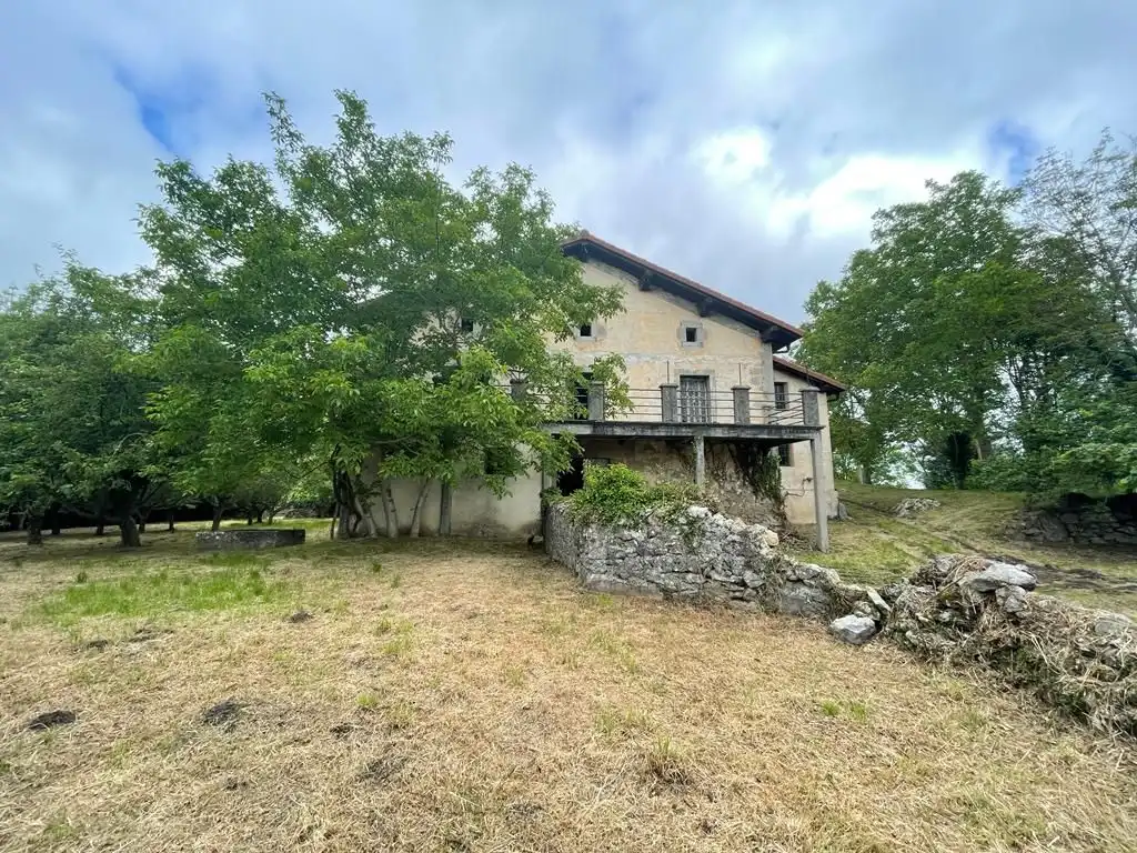 Vista exterior de Finca rústica en venta en Araitz con Jardín privado y Terraza