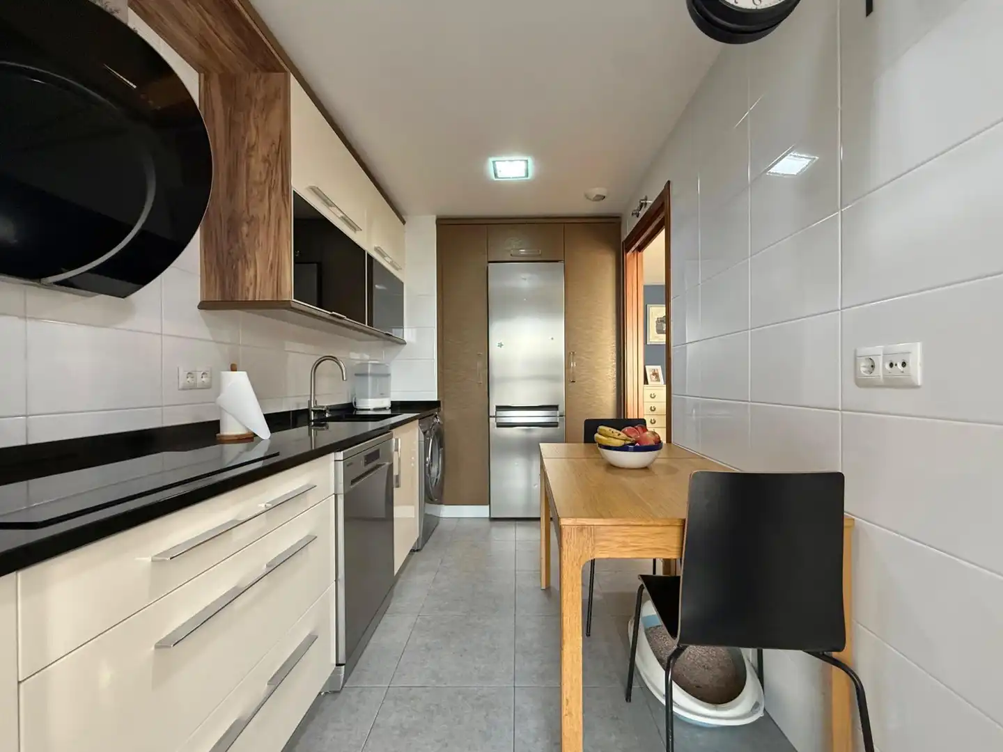 Kitchen of Flat for sale in Tudela  with Air Conditioner, Heating and Parquet flooring