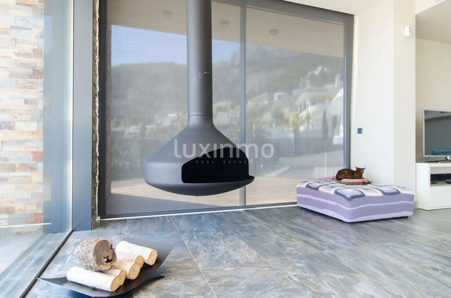Terrasse von Haus oder Chalet zum Verkauf in Altea mit Klimaanlage, Heizung und Privatgarten