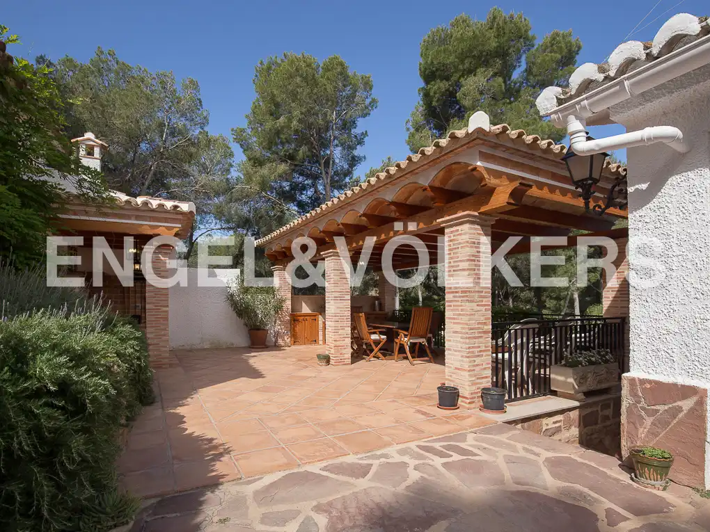 Garden of Houses for sale in Náquera  with Air Conditioner, Heating and Private garden