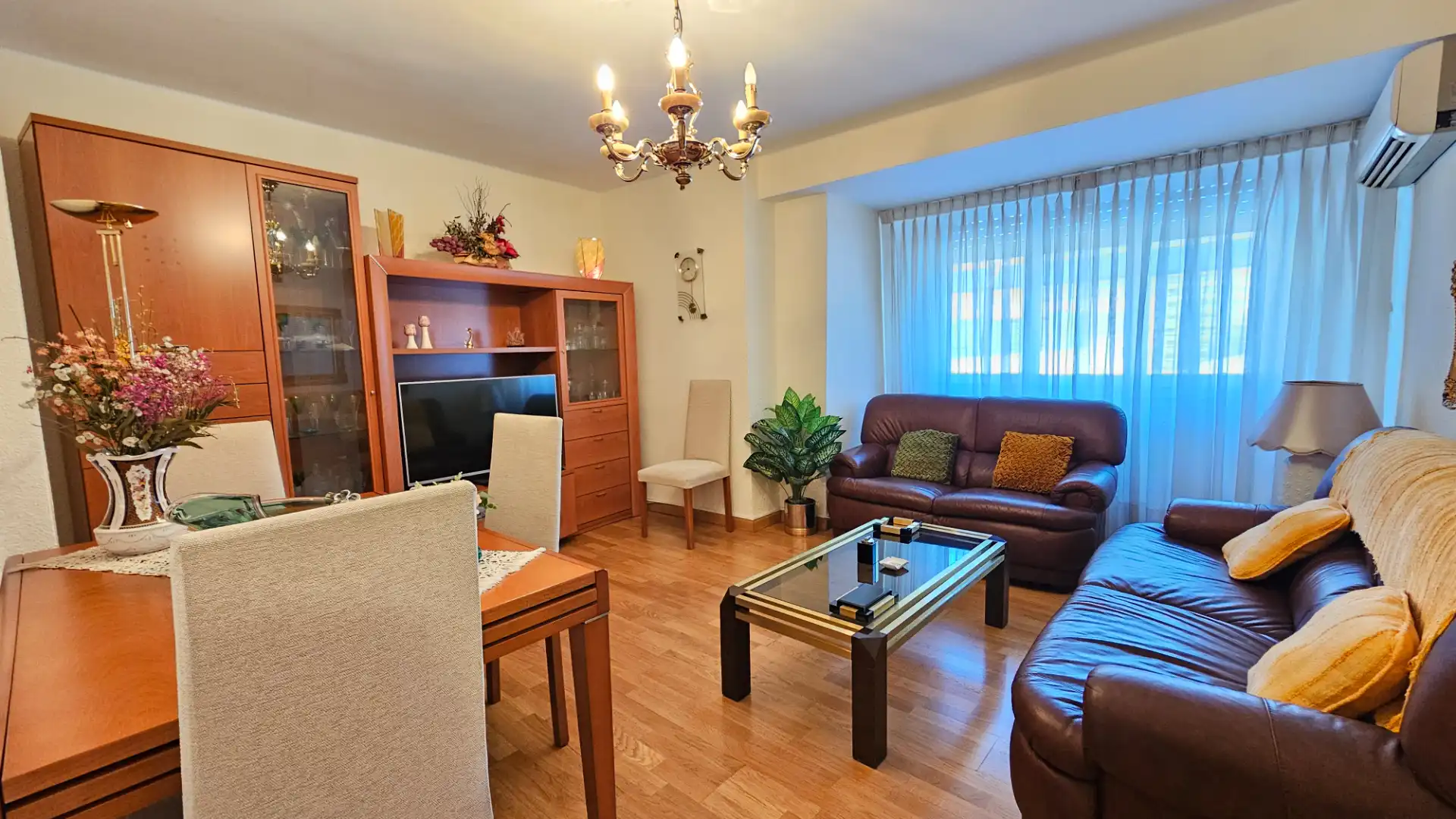 Sala de estar de Piso en venta en Zaragoza con Aire acondicionado, Calefacción y Terraza