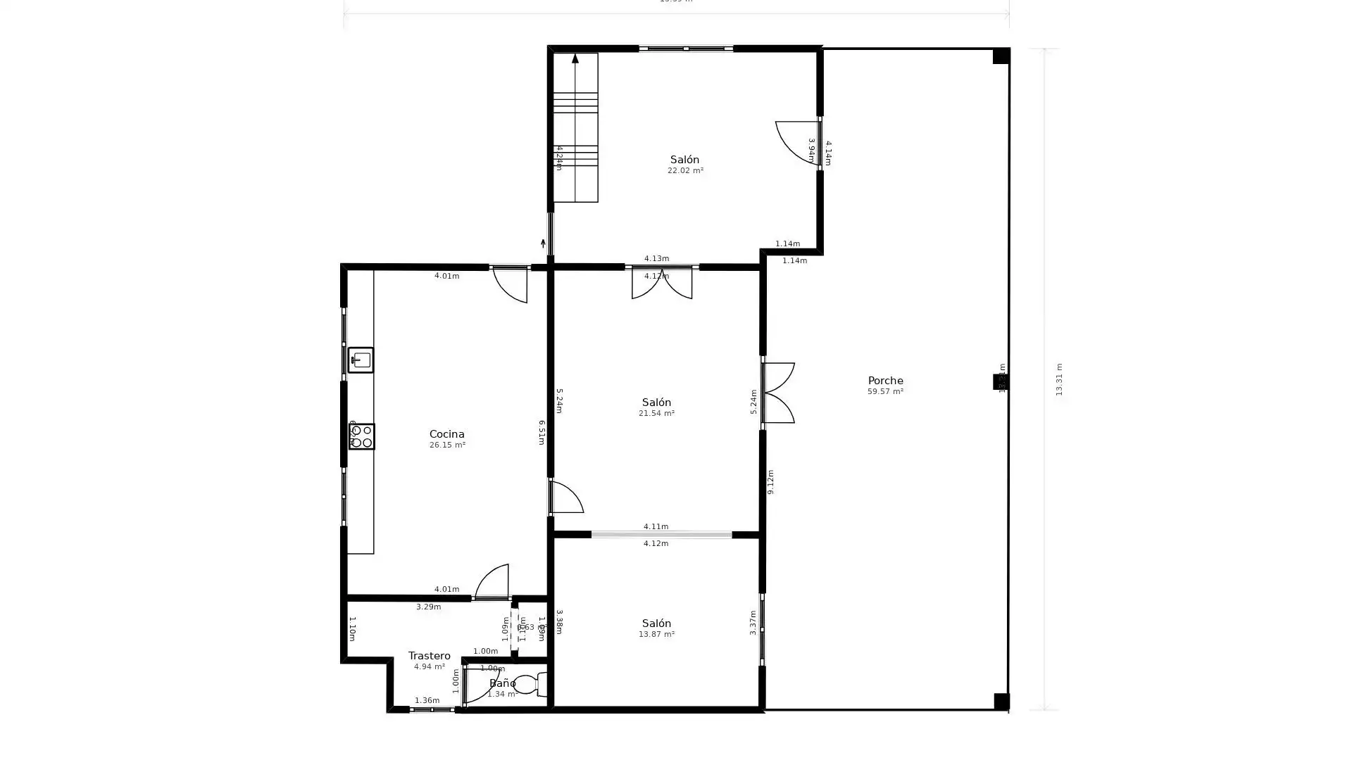 Chalet con jardín en venta en Avenida SANT ANDREU, imagen 54