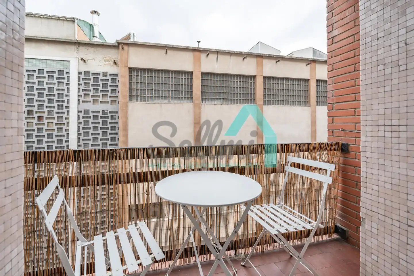 Balcony of Flat for rent in Gijón   with Heating, Terrace and Furnished
