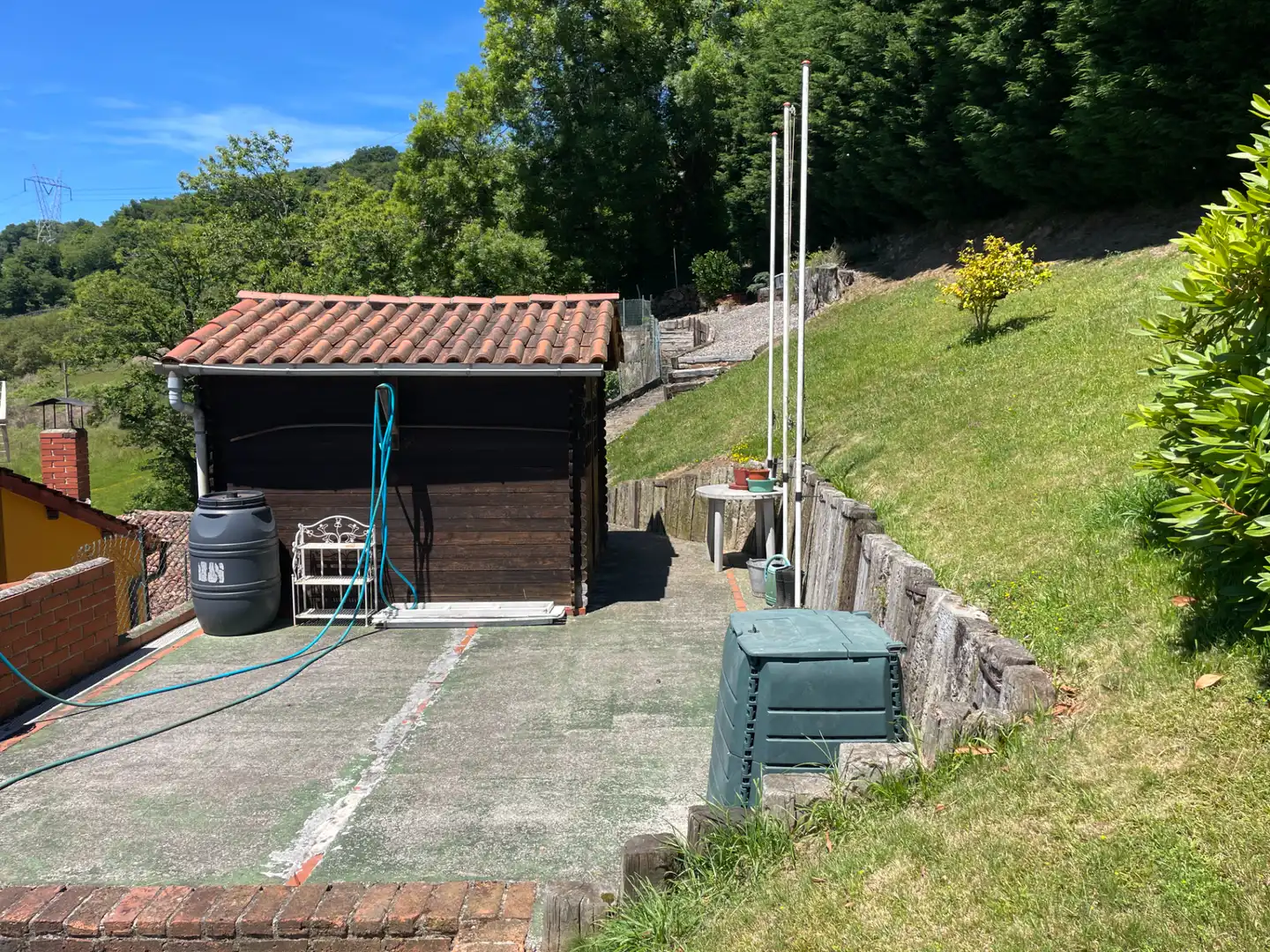 Parking of Detached homes for sale in Mieres (Asturias)  with Heating, Private garden and Terrace