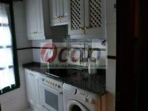Kitchen of Flat to rent in Gijón   with Heating, Parquet flooring and Furnished