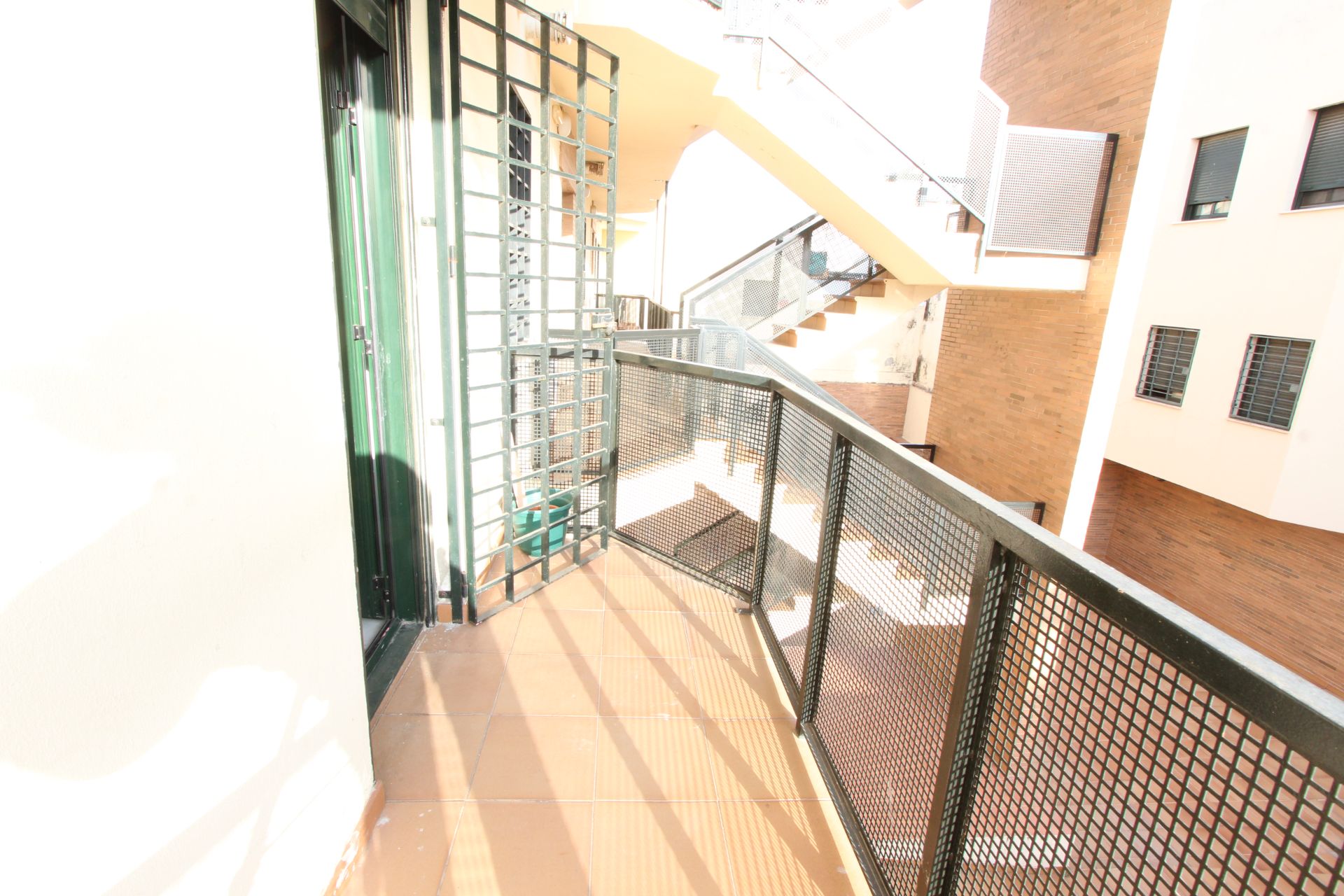 Balcony of Flat for sale in  Sevilla Capital  with Air Conditioner, Heating and Terrace