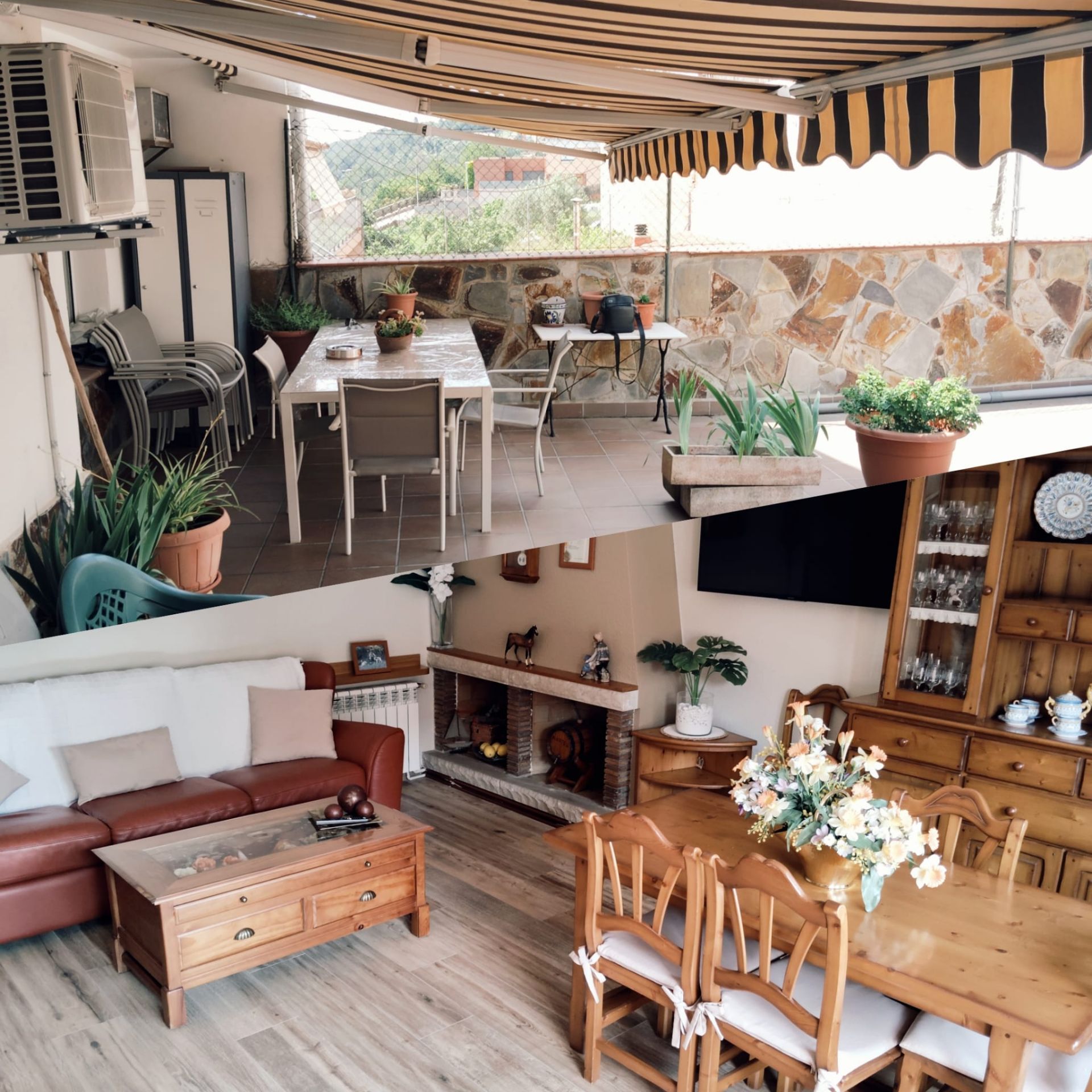 Terrace of Flat for sale in Viladecavalls  with Air Conditioner, Heating and Terrace