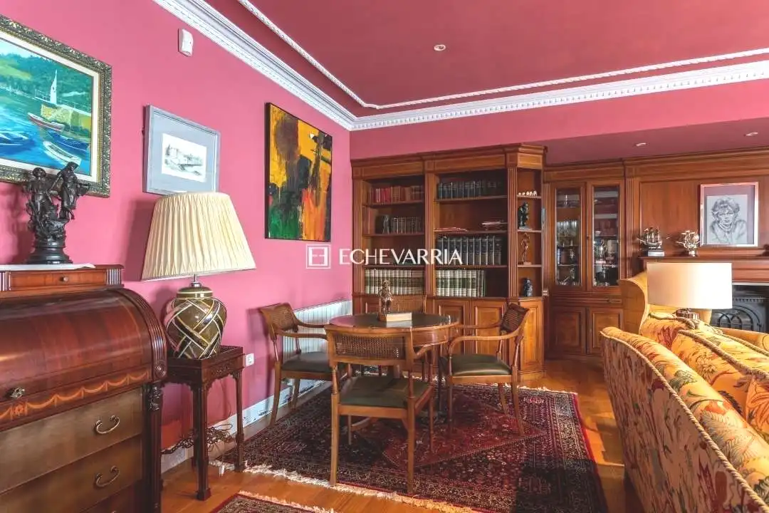 Living room of Flat for sale in Getxo   with Heating, Private garden and Terrace