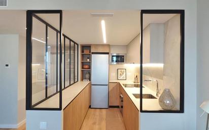 Kitchen of Flat to rent in Alicante / Alacant  with Air Conditioner, Private garden and Terrace