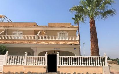 Exterior view of Single-family semi-detached for sale in Los Alcázares  with Air Conditioner and Terrace