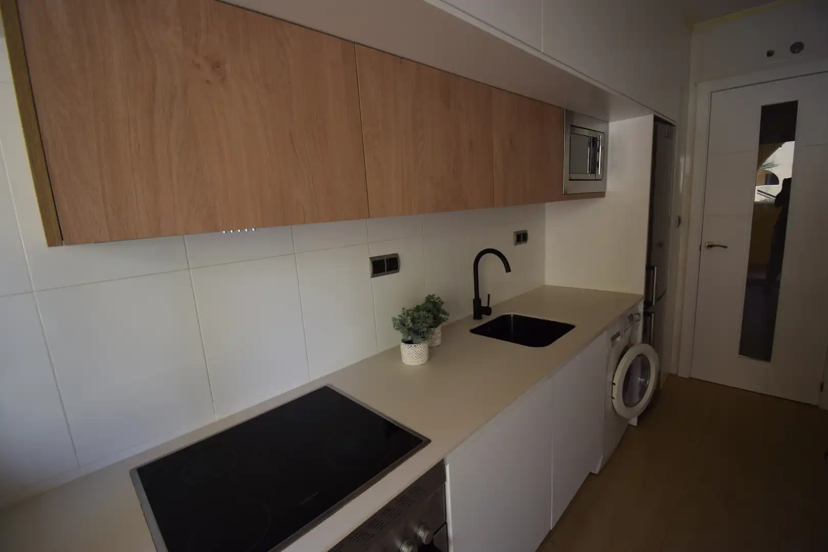Cocina de Apartamento en venta en Los Alcázares con Aire acondicionado, Calefacción y Terraza