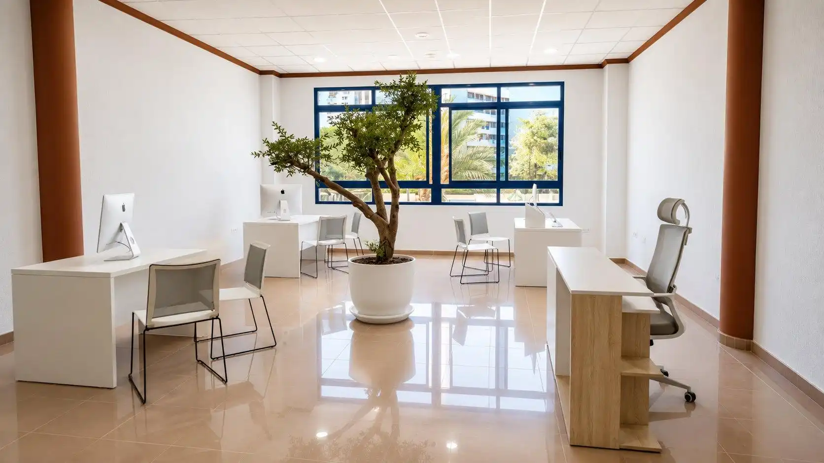 Büro zur Miete in El Campello mit Klimaanlage und Terrasse