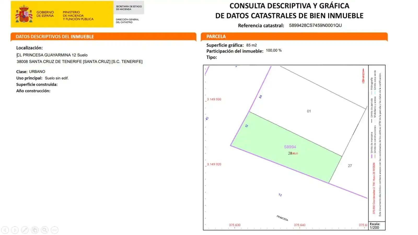 Residencial en venda a Calle PRINCESA GUAYARMINA, 12, La Salud