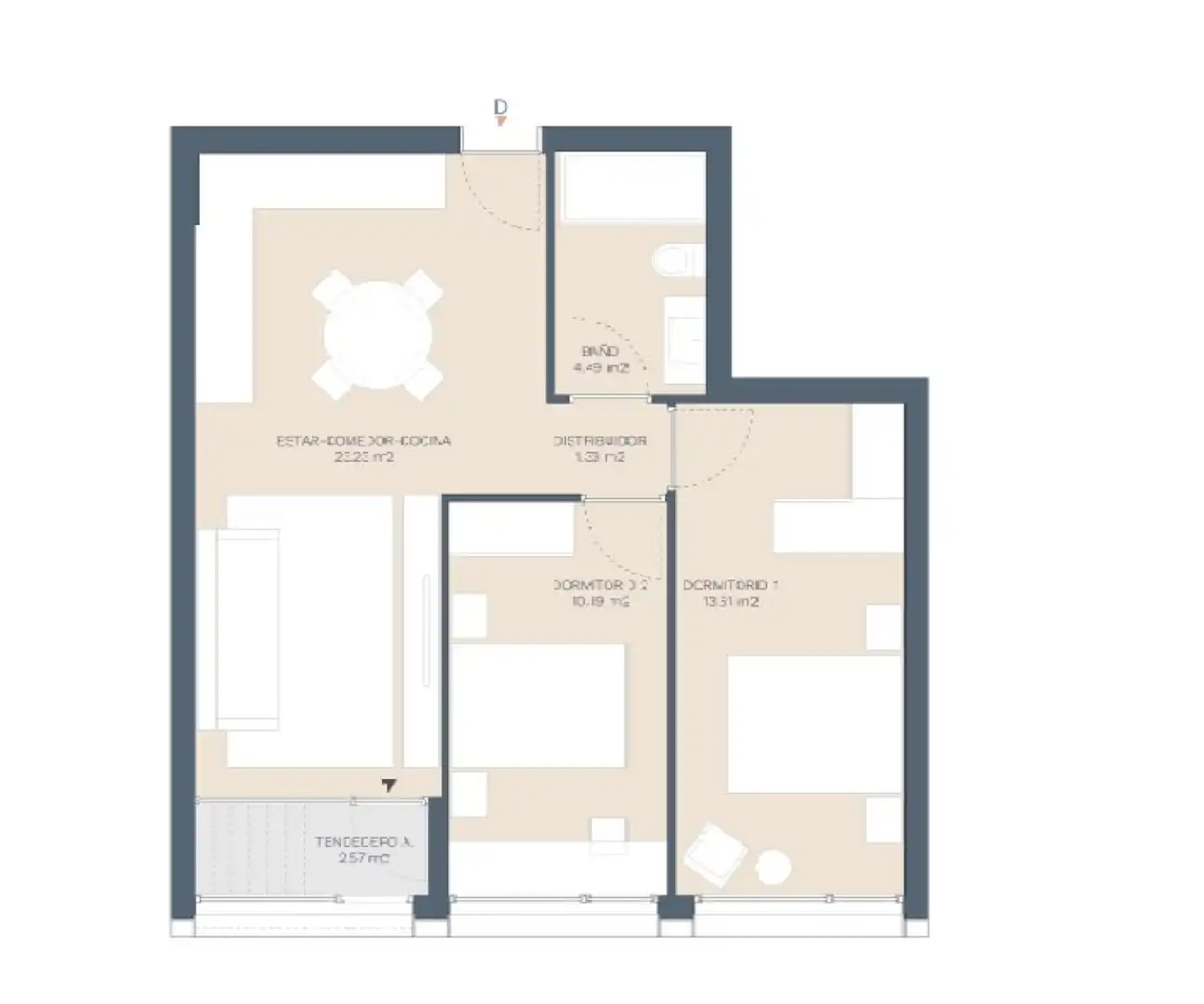 Flat for sale in  Pamplona / Iruña  with Heating, Terrace and Storage room