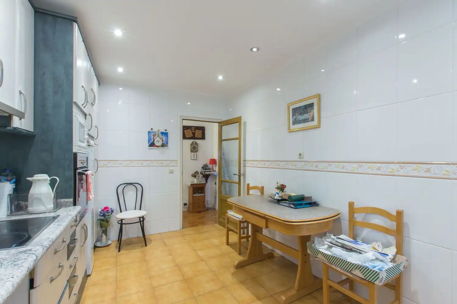Kitchen of Flat for sale in  Pamplona / Iruña  with Heating and Balcony