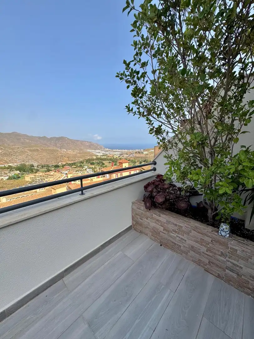 Terrace of Flat for sale in Vícar  with Air Conditioner, Private garden and Terrace