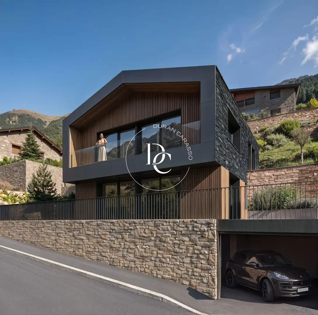 Xalet d'obra nova amb jardí en venda a Camí del Coll d'Ordino 29, imagen 8