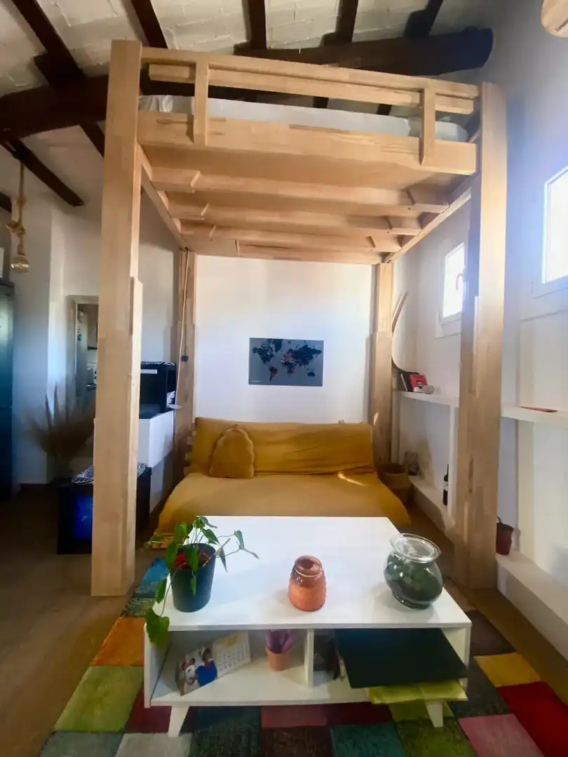Sala d'estar de Pis de lloguer en Nou Barris