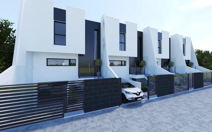 Exterior view of Single-family semi-detached for sale in Churriana de la Vega  with Air Conditioner, Heating and Storage room
