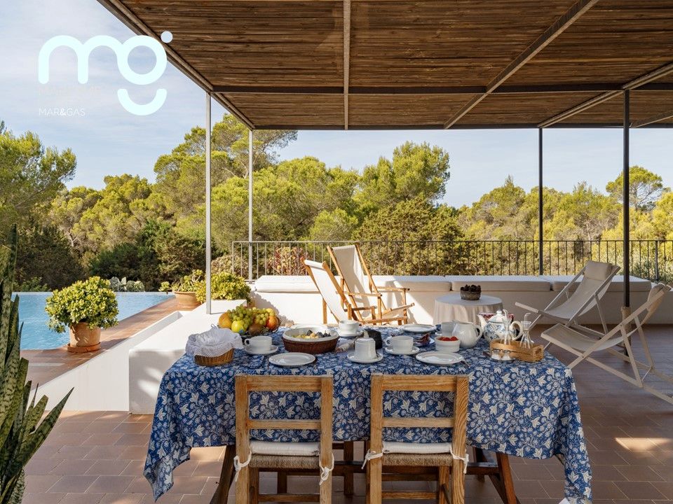 Terrace of Country house for sale in Formentera  with Air Conditioner, Heating and Private garden