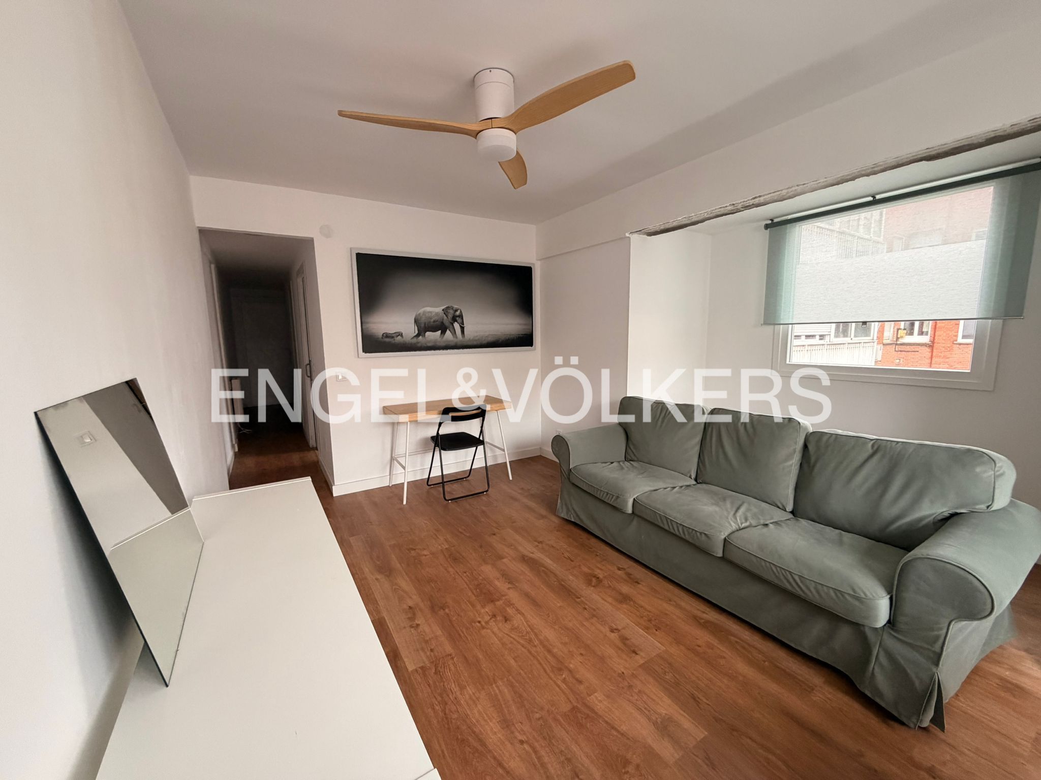 Sala d'estar de Pis de lloguer en  Madrid Capital amb Calefacció