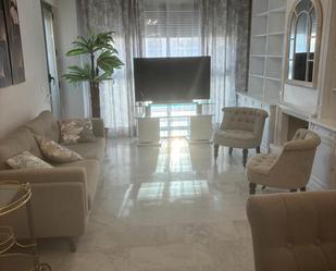 Living room of Flat to rent in  Valencia Capital  with Air Conditioner and Terrace