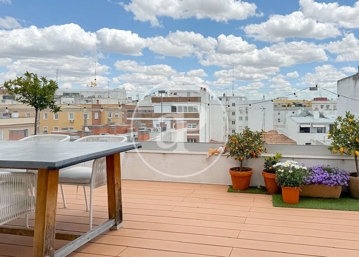Terrace of Flat for sale in  Madrid Capital  with Air Conditioner, Heating and Terrace