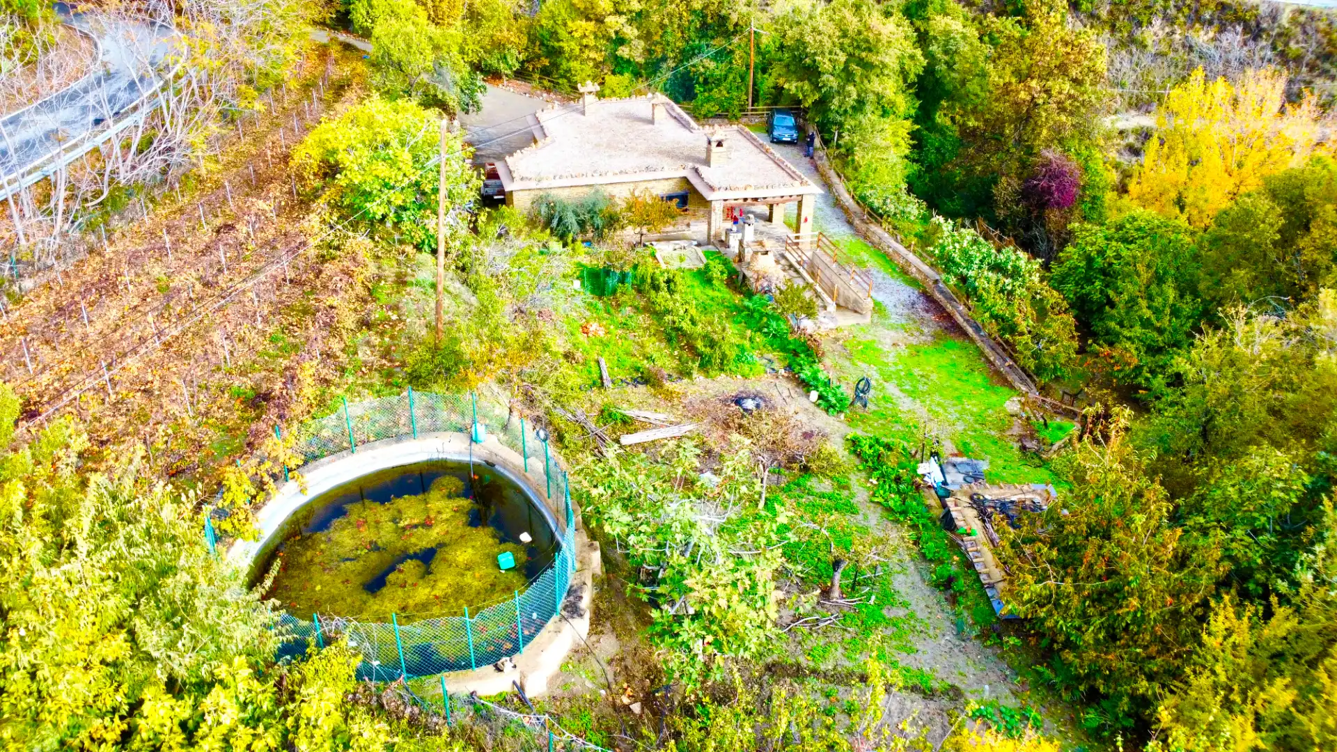 Garden of Houses for sale in Alpujarra de la Sierra  with Heating, Private garden and Terrace