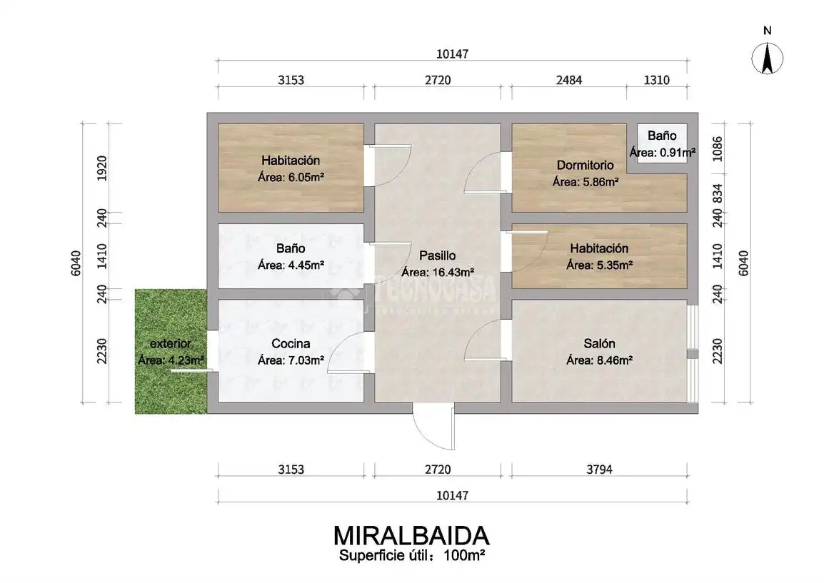 Piso en venta en Córdoba con Aire acondicionado y Calefacción