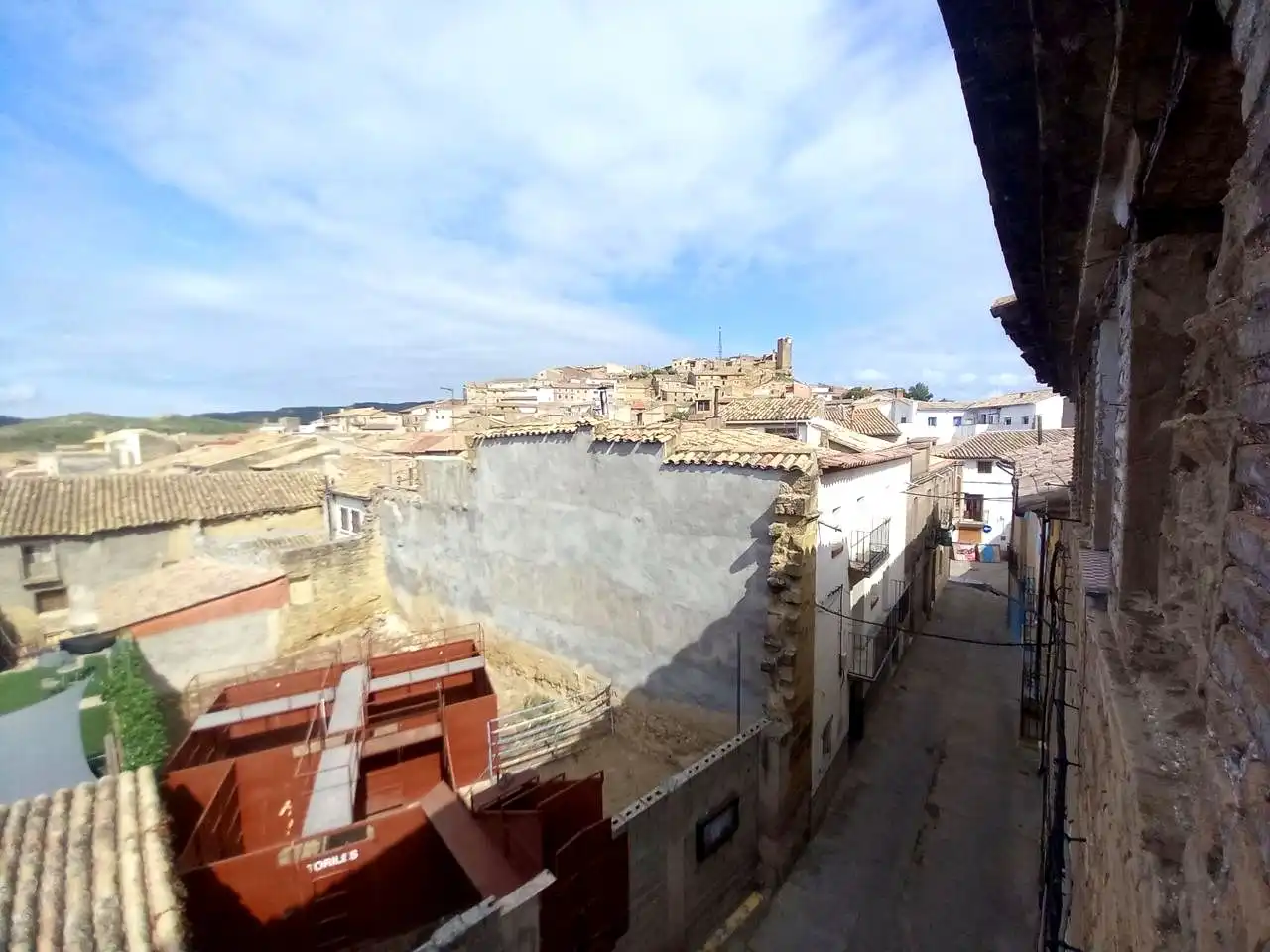 Vista exterior de Casa o chalet en venta en Luna con Jardín privado, Terraza y Trastero