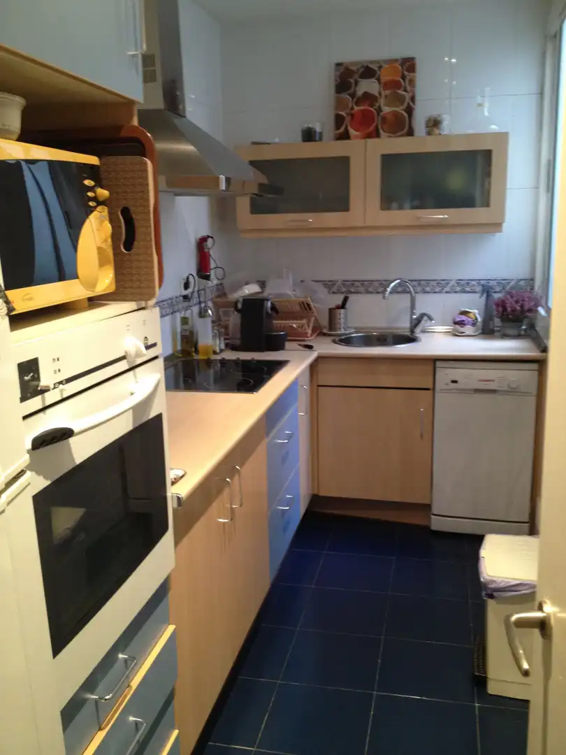Kitchen of Study for sale in Barcelona  with Air Conditioner, Heating and Furnished