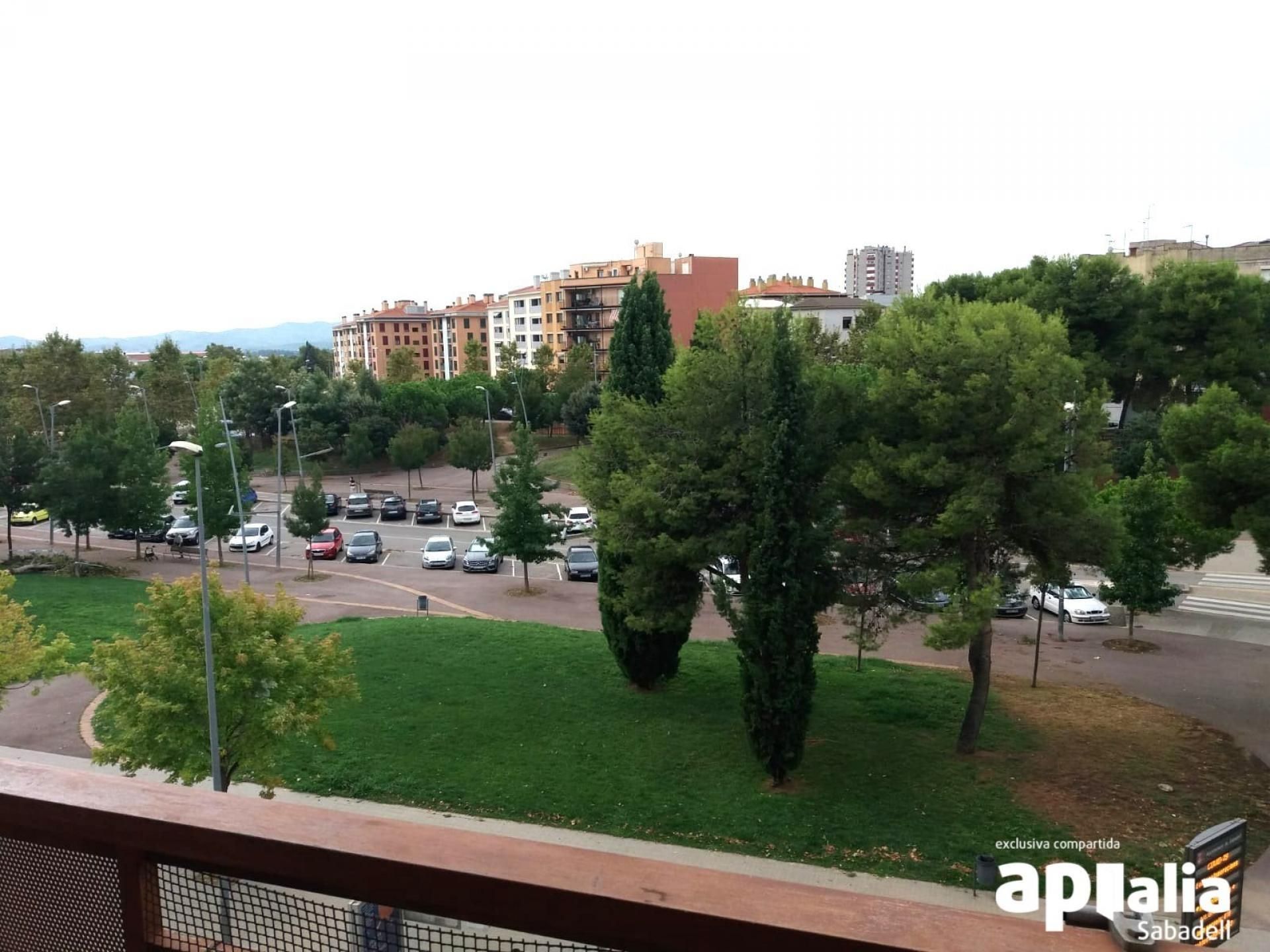 Exterior view of Flat for sale in Sabadell  with Air Conditioner, Heating and Parquet flooring