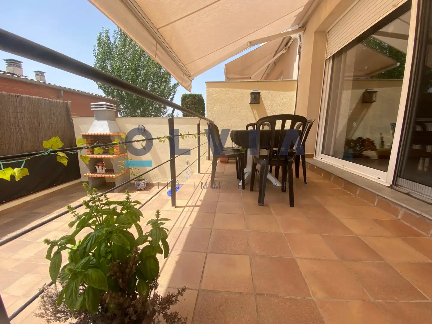 Terrace of Detached homes for sale in Castellar del Vallès  with Air Conditioner, Heating and Private garden