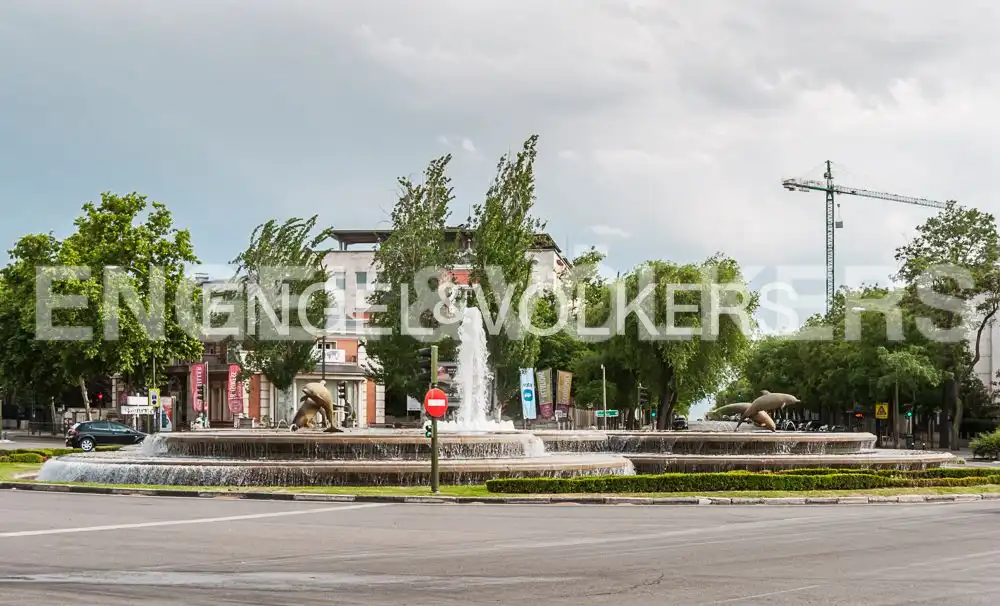Exterior view of Flat for rent in Madrid  with Air Conditioner, Heating and Furnished