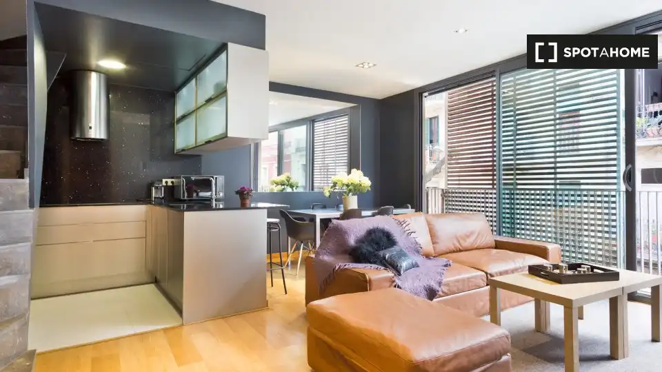 Flat with terrace to rent in Gràcia, imagen 6