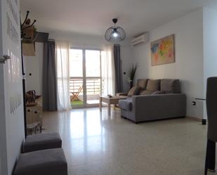 Living room of Flat to rent in Málaga Capital  with Air Conditioner, Terrace and Furnished