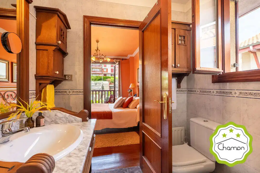 Baño de Casa o chalet en venta en Arrigorriaga con Jardín privado