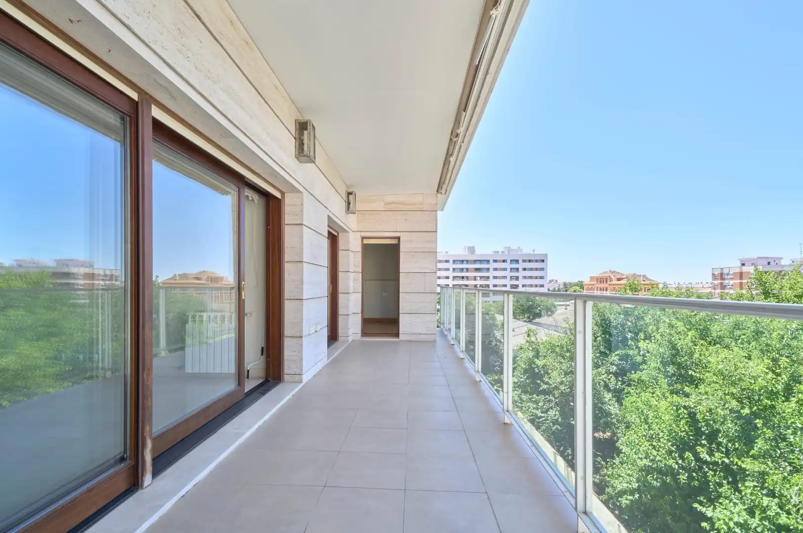 Terrasse von Wohnung zur Miete in Jerez de la Frontera mit Klimaanlage, Heizung und Terrasse