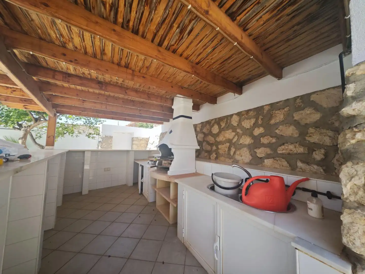 Cocina de Casa o chalet de alquiler en Rincón de la Victoria con Aire acondicionado, Calefacción y Jardín privado