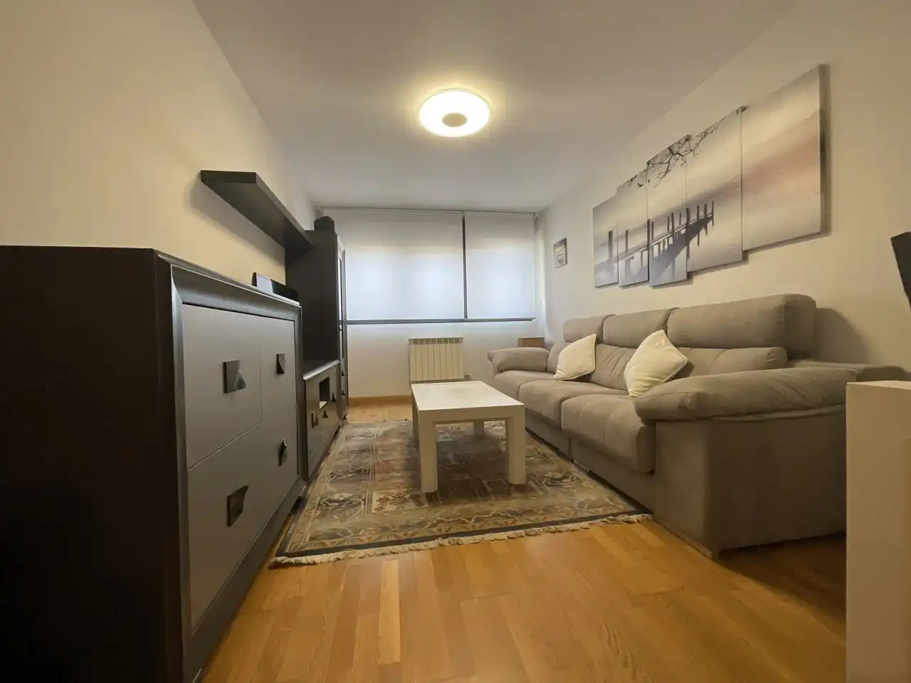 Sala de estar de Piso en venta en Santo Domingo de la Calzada con Amueblado