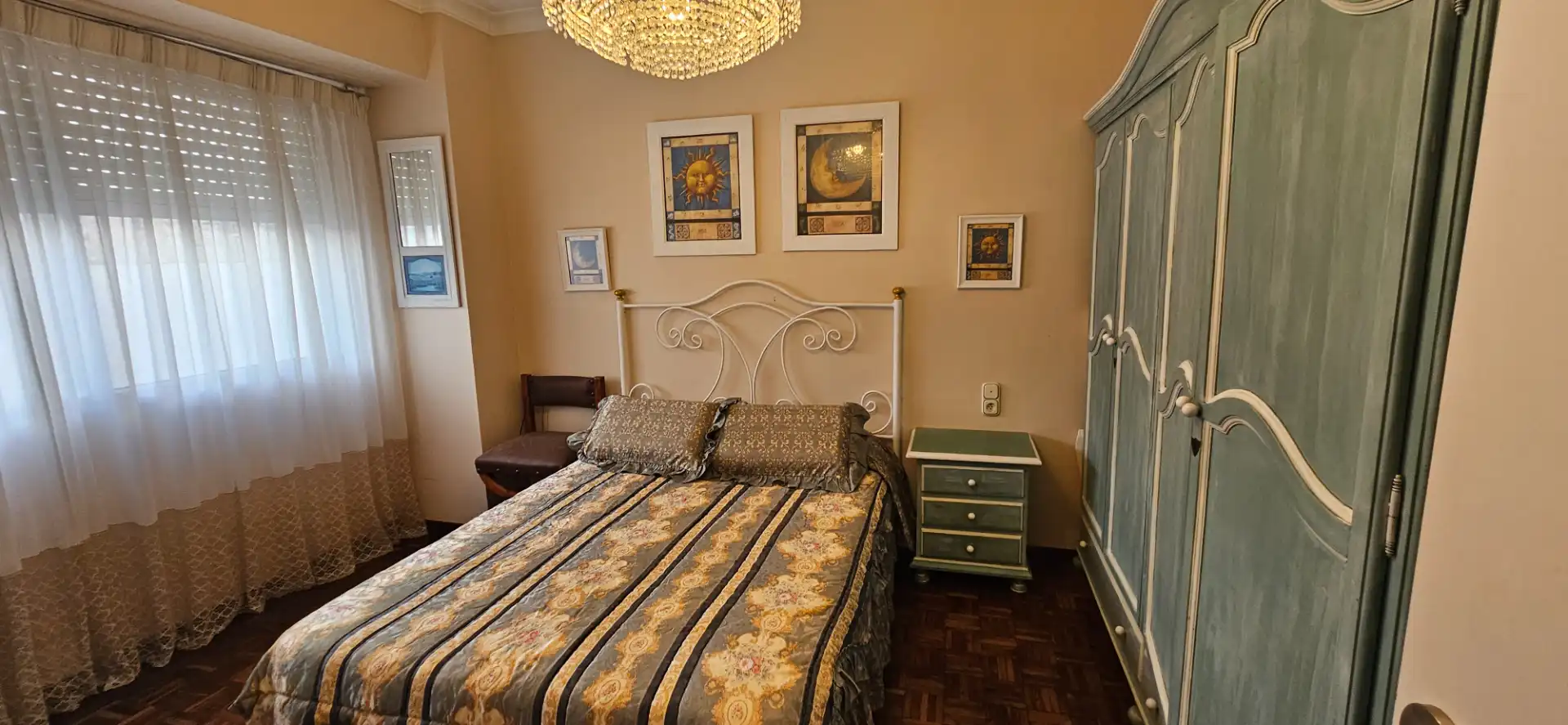 Bedroom of Flat for rent in Ferrol  with Furnished