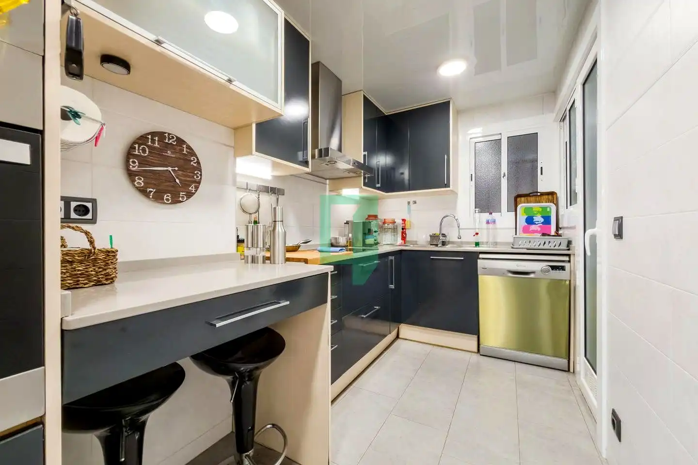 Kitchen of Flat for sale in Vilassar de Mar  with Air Conditioner, Heating and Terrace